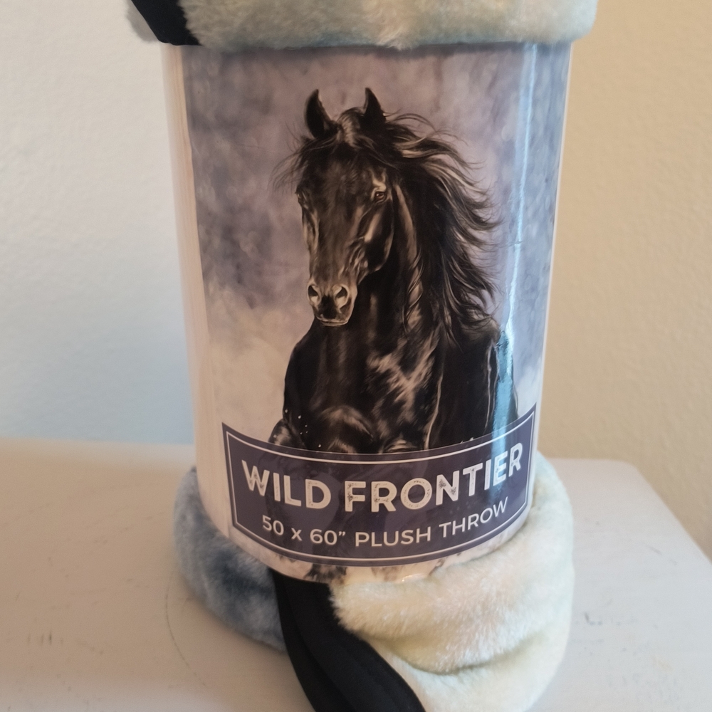 Wild Frontier Plush Throw Blanket